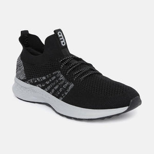 Men’s Knitted Lace-Up Sneakers