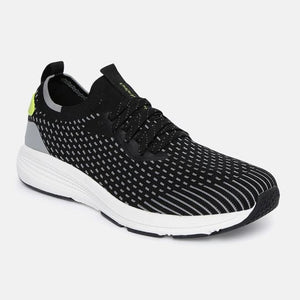 Men’s Knitted Lace-Up Sneakers