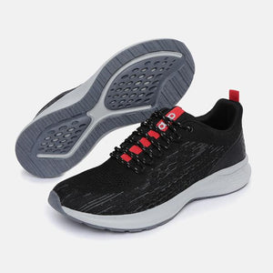 Men’s Knitted Lace-Up Sneakers